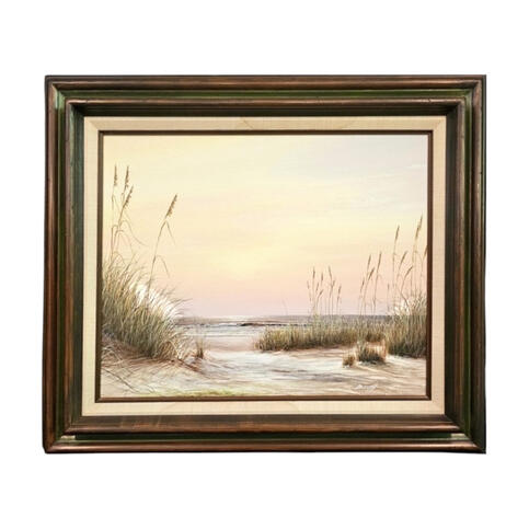 Original Lowcountry Landscape by Jim Booth – Signed original painting by South Carolina artist Jim Booth, showcasing a peaceful Lowcountry shoreline.